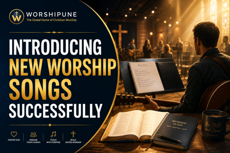 How to Introduce a New Original Song to Your Church Congregation: A Worship Leader’s Guide