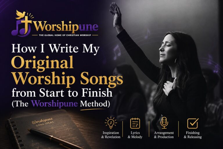 How I Write My Original Worship Songs from Start to Finish (The Worshipune Method)