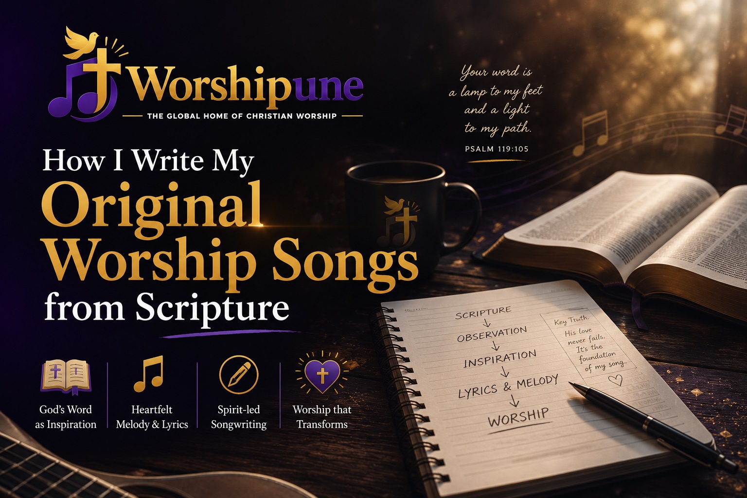 How I Write My Original Worship Songs from Scripture